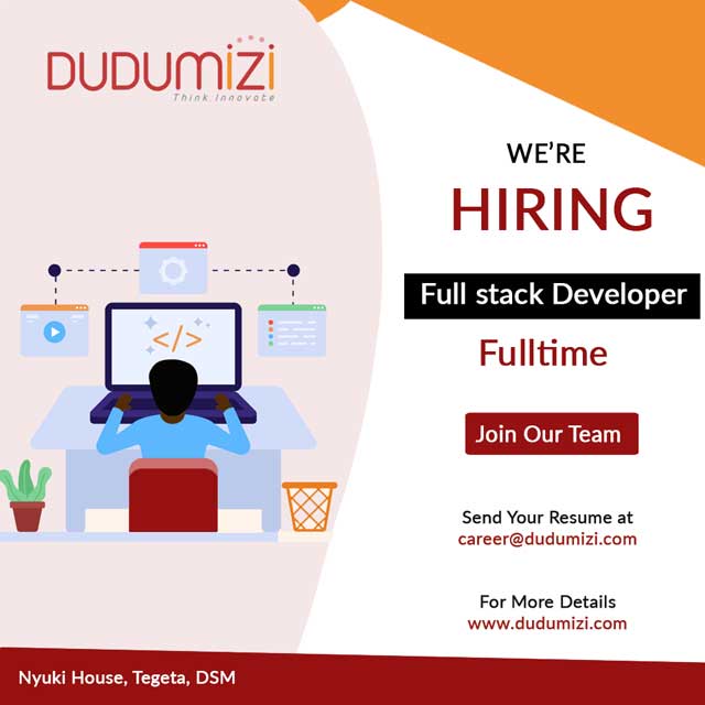 We are Hiring - Full stack Developer